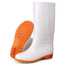 레씨오 미끄럼방지 주방 위생 화이트 장화