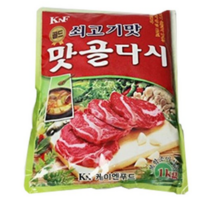 딜리셔스마켓 쇠고기맛 맛골다시 조미료, 1kg, 3개