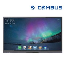 86인치 학교 학원 수업용 LED 스마트 전자칠판 UHD 터치모니터 안드로이드 컴버스테크 본품, EL8600