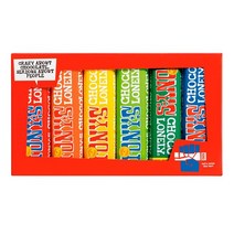 Tonys Chocolonely Rainbow Tasting Pack 토니스 초코론리 레인보우 초콜릿 테이스팅팩 6가지맛 288g, 1개