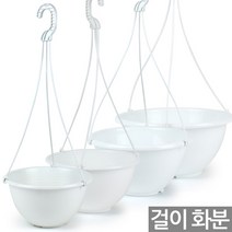 인테리어 걸이 화분 5개세트 - 사이즈선택 행잉화분 행긴화분 걸이화분 화분 플라스틱화분 다육이 식물 공중걸이 공중화분 벽걸이 걸이분 행, 01_한성_행긴(6호)_(5개세트)