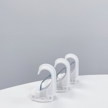 [굿즈팡팡] 커튼봉 브라켓 상고리 1세트(3개), 블랙