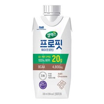 매일 셀렉스 웨이프로틴 초콜릿, 330ml, 36개