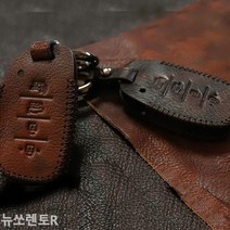 [KT알파쇼핑]뉴쏘렌토R 스마트키케이스 차키케이스, 기아6버튼/브라운_W761B10
