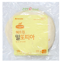 쉐프원 밀또띠아 6인치 240g, 단품, 단품