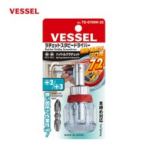 베셀 라쳇 주먹 양용 드라이버 TD-6700W-23 반자동 드라이버