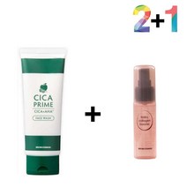 시카폼클렌징 병풀잎수 얼굴개기름 쌀겨폼 바하세안제 바하폼클렌져 시카 폼 아침 살리실산 사춘기 병풀-72394EA, 쿠팡 시카프라임폼 2개_히알스킨180ml 1개, 쿠팡 본상품선택