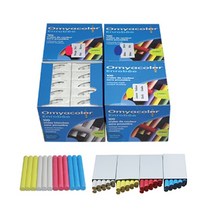 오미야 탄산 분필(4색/1갑100본) 하양