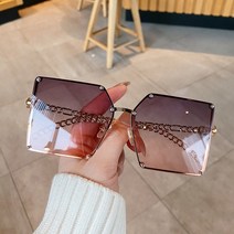 여자 연예인 명품 선글라스 브랜드 빅사이즈 색안경 가벼운 레옹 알작은 마이콜 외계인 안경 오버사이즈 강민경 이효리 하하 손예진 태연 서예지 윤여정 미노이 118
