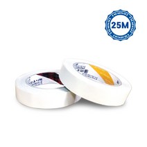 종이양면테이프 25M 핫멜트 부직 양면테이프, 25M*16mm