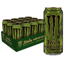 몬스터 에너지 - Java 아이리시 블렌드 드링크 커피 433ml 12캔