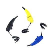 키보드 USB 컴퓨터 이물질 제거 청소기 데스크탑 먼지 관리 용품, 노랑