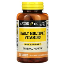 Mason Natural Daily Multiple Vitamins 365 Tablets