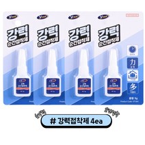 다올 브이텍 초강력 순간 접착제 VT-041, 4개, 20g