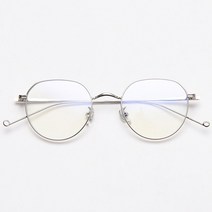 스타일호른 가벼운 패션 메탈 각진 남성 여성 안경테 블루라이트차단안경 52022
