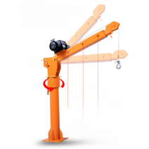 소형 크레인 리프트 전기 호이스트 차량용 자동차, 12V/500kg/비후/와이어 제어+리모컨