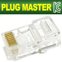 PLUG MASTER UTP CAT.5E RJ 45 8P8C 플러그 커넥터 랜선커 랜케이블 랜테스터기 인터넷, 해당 상품 선택하기