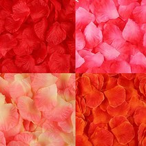 osshop 조화 꽃잎 100장 꽃가루, 꽃잎 - 아이보리핑크