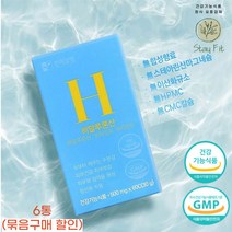 한미양행 히알루론산 500mg x 60캡슐 (1개월분), 6통, 60정, 60정