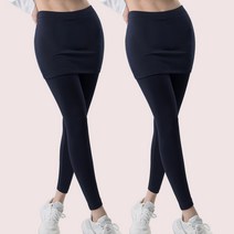 아르메데스 여성용 겨울 9부 치마레깅스 AR-39 2P