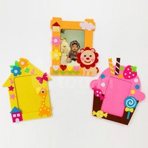[0UK] 펠트 부직포 액자 만들기 만들기 재료 미술 공예 공작2345678EA