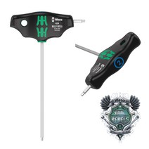 베라 454T 육각 양용 T렌치 티렌치 웨라 WERA 툴보이, 2.0x100