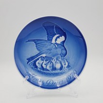 (엔틱빈티지) 로얄코펜하겐 1970년 빙앤그뢴달 마더스데이 이어플레이트