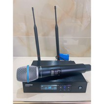 QLXD4/be58A 무선마이크 무대중계 전문공연용, 베타87A
