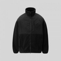 OUTSTANDING OUT x OAM FLEECE JACKET_BLACK
