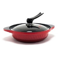 키친아트 세라믹 Y 통주물 전골 냄비 28cm, 단품, 단품