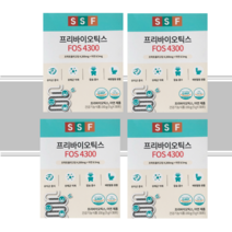 (4개월분) 순수식품 프리바이오틱스 FOS 4300, 순수식품 프리바이오틱스 x 4BOX
