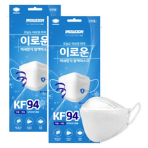이로운 미세먼지 방역마스크 KF94 대형 화이트, 70개