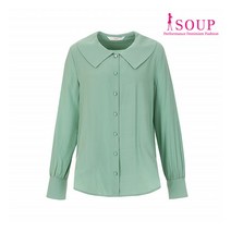 숲 SOUP 칼라 버튼 블라우스(SWALS80)