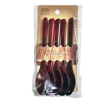 옻칠 티스푼 5P 옻칠티스푼세트 빈티지커피스푼 나무, 머슬드림 쿠팡 본상품선택, 머슬드림 쿠팡 본상품선택, 머슬드림 쿠팡 본상품선택