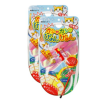 팻츠루트 카샤카샤 붕붕 와이어 고양이 낚시대, 레드, 2개입