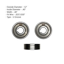 피더기 와이어 피더 송급장치 용접 MIG 용접기용 드라이브 롤러 용품 피드 부품 가스 차폐 그루브, 9.9