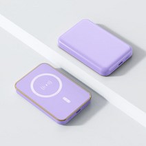 Unbranded iPhOne 14/13/12 슬림 무선 충전기 휴대용용 100000 mA, For LG Series Phone, Purple