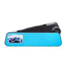 룸밀러형 블랙박스 룸밀러 자동차 dvr hd 1080p 카메라 기록 4quot 디지털 비디오 미러 120도 광각 car dash cam registrar sun visor, 없음