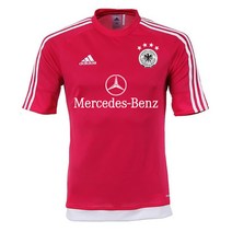 아디다스 독일 에스트로 15 저지 핑크 등 팀이름 커스텀 축구 유니폼 (S16157)