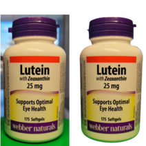 백내장 황반변성 에 좋은 루테인지아잔틴 눈영양제 25mg/5mg(캐나다내수용), 2통, 175캡슐