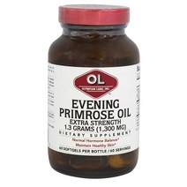 올림피언랩 Olympian Labs 이브닝 프림로즈 오일 1300mg 60소프트젤, 1개, 60개입