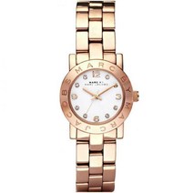 [해외]명품마크제이콥스시계70015210 MARC JACOBS MINI AMY ROSE GOLD STAINLESS STEEL MBM3078 LADIES WATCH