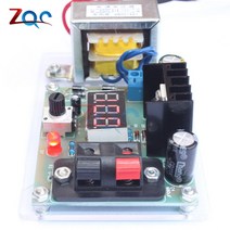전압조절기가변 전압 조정기 AC-DC 220V-12V 스텝 다운 전원 공급 장치 변압기 DIY 키트 EU 어댑터, 한개옵션0