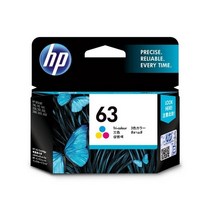 HP 정품잉크 No.63 F6U61AA 컬러3색 DJ1112 165매 4516, 단일 수량