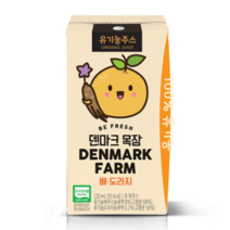 동원 덴마크목장 유기농 주스 배도라지, 120ml, 38개