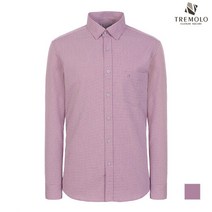 [브루노바피(남성)] [TREMOLO] 깅엄체크 시어서커 셔츠_TRBNLVS1421