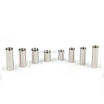 Diy 재료 나이프 핸들 나사 원통형 너트 연결 파이프 리벳 치즈 M4 스레드 10 피스, 06 10pcs (6x13mm)