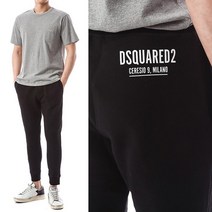 DSQUARED2 [명품]디스퀘어드 백 로고프린팅 기모 트레이닝 조거 팬츠7..