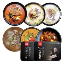 한식명인 쉐프가 만드는 프리미엄 국 탕 7종, 한우들깨시래기국밥, 3팩, 600g