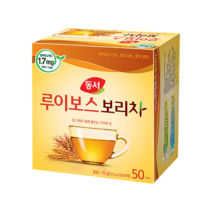 조은마켓 온가족이 즐기는 구수한맛~동서 루이보스 보리차 50티백 매일 마시는 물 식수, 75g, 5개